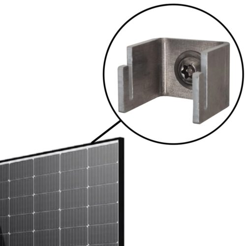 PV-Modulhalter für Fassade