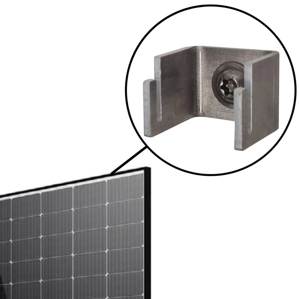PV-Modulhalter für Fassade
